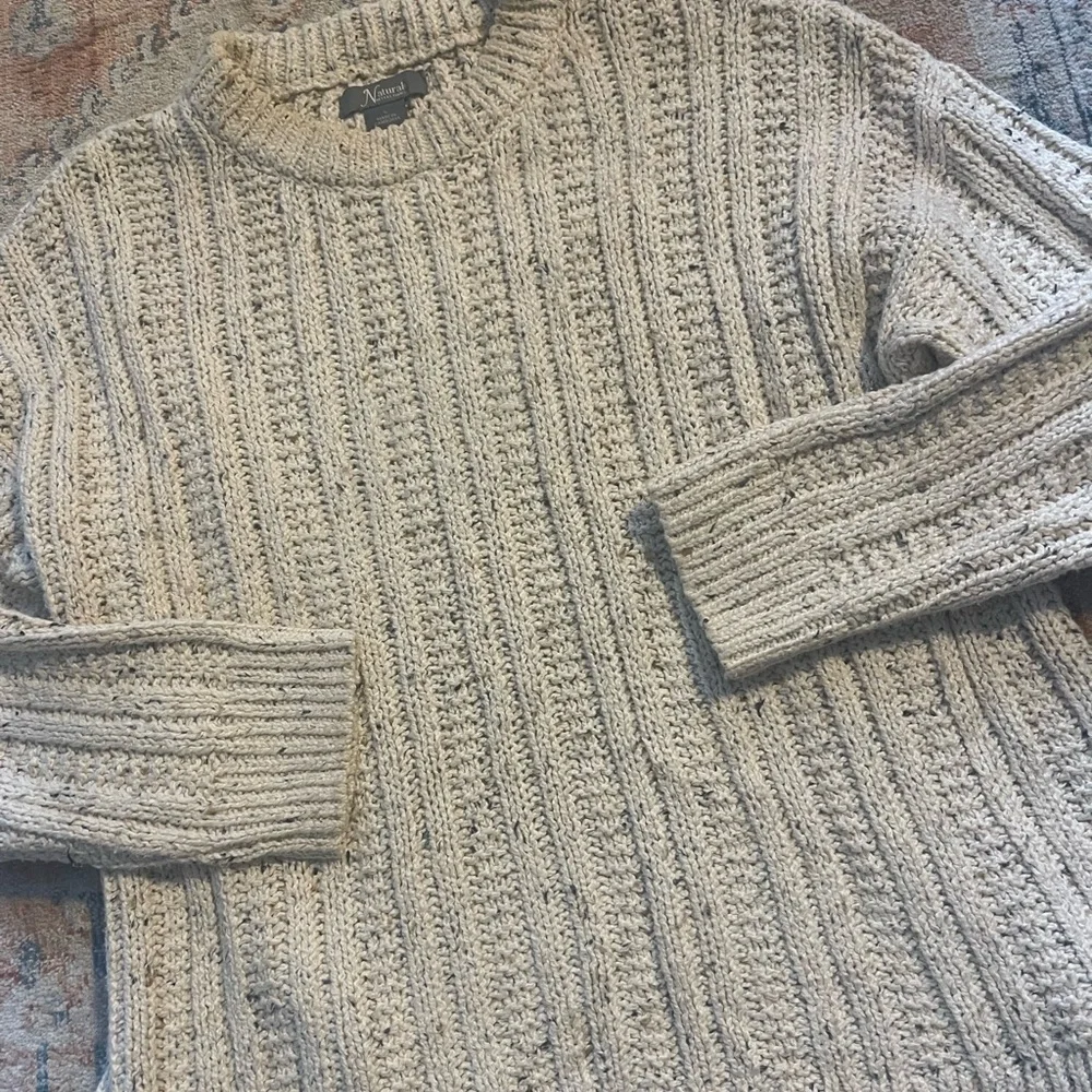 Cozy Cream Cable Knit Sweater - Picture 4 of 4